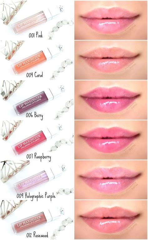 lip plumper dior lip maximizer|Dior lip gloss color chart.